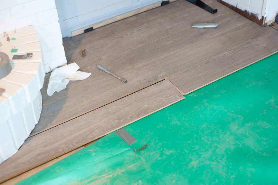 installing laminate floor